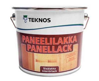 Teknos PANEELILAKKA лак на акрилатной основе, 9л Финляндия - фото