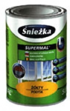 Sniezka SUPERMAL масляно-фталевая эмаль 0,8 л , цветная глянцевая - фото