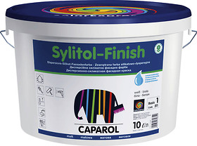 Краска силикатная дисперсионная Caparol Sylitol-Finish, 10л - фото
